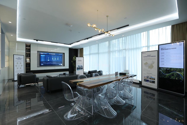 智慧新能源五衡科技系統(tǒng)樣板間。海潤節(jié)能供圖