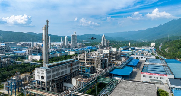 重慶移動助力華峰化工打造5G全連接工廠。重慶移動供圖