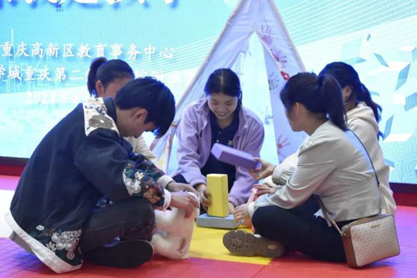 教研現(xiàn)場。高新區(qū)公共服務(wù)局供圖