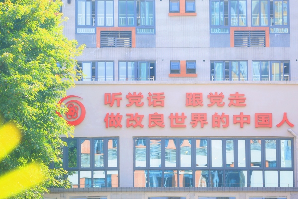 校園風(fēng)貌。重慶市九龍坡區(qū)謝家灣學(xué)校供圖