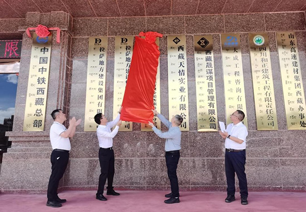 揭牌儀式現(xiàn)場(chǎng)。重慶市建科院供圖