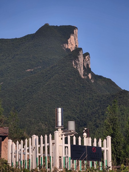 危巖氣象觀測(cè)站。重慶市氣象局供圖