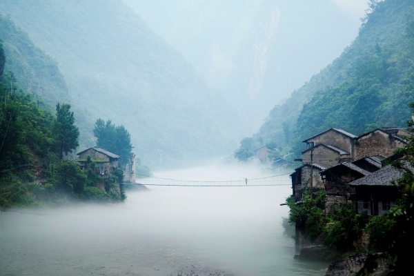 寧廠古鎮(zhèn)。巫溪縣委宣傳部供圖
