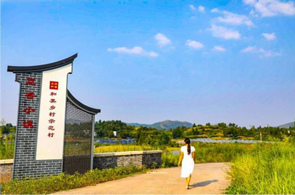 水口社區(qū)鄉(xiāng)村新風(fēng)貌。潼南區(qū)委宣傳部供圖