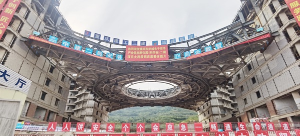 項(xiàng)目建設(shè)現(xiàn)場(chǎng)。詹啟謀攝
