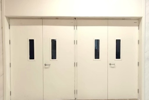 美心集團(tuán)為四川大學(xué)華西醫(yī)院配套的防火門。（企業(yè)供圖）