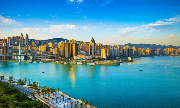 涪陵城市美景。涪陵區(qū)委宣傳部供圖
