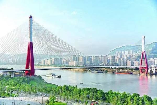 美麗的城市景觀。萬(wàn)州區(qū)委宣傳部供圖