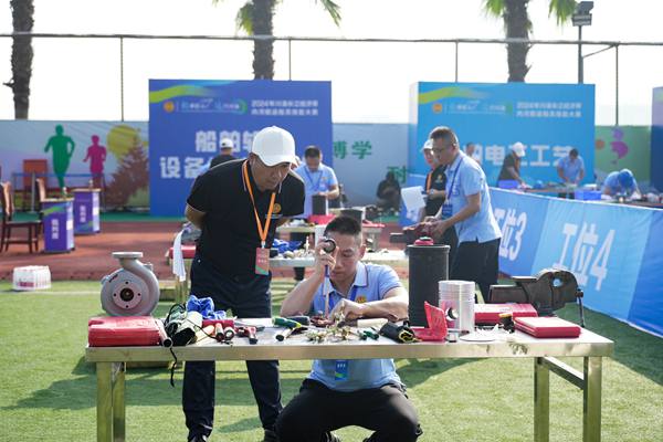 比賽現(xiàn)場(chǎng)。黃建樺攝