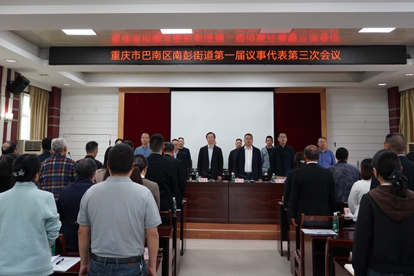 會(huì)議現(xiàn)場(chǎng)。南彭街道供圖