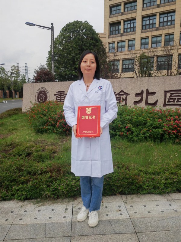 李想獲個人賽第二名。重慶道格骨科醫(yī)院供圖