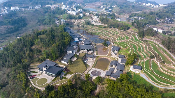 忠縣獨(dú)珠村新貌。重慶市規(guī)劃和自然資源局供圖