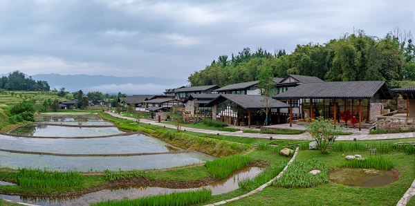 忠縣獨(dú)珠村李家院子（資料圖）。重慶市規(guī)劃和自然資源局供圖
