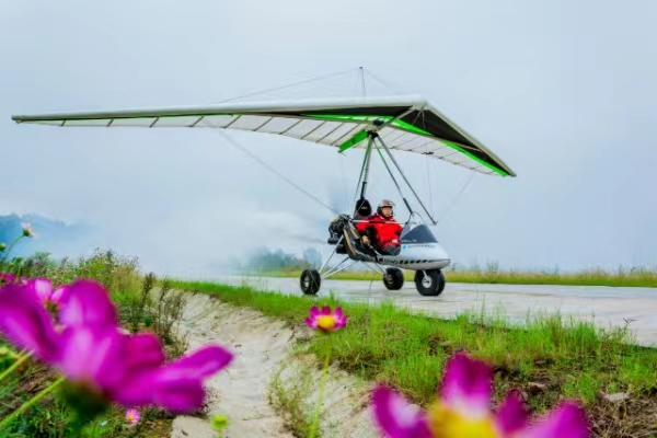 低空飛行基地。安瀾鎮(zhèn)供圖
