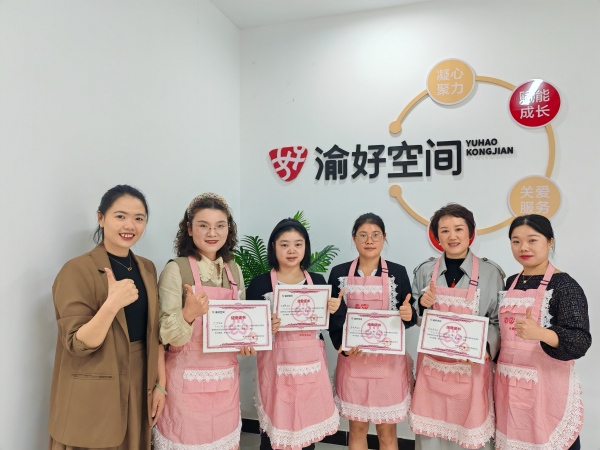 巾幗技能培訓站第二期培訓學員合照。受訪者供圖