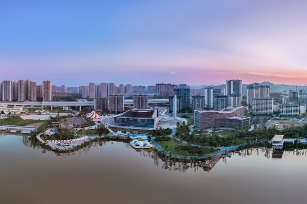 “夢界空間”數(shù)字經(jīng)濟(jì)產(chǎn)業(yè)園。璧山區(qū)委宣傳部供圖