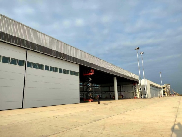 “重慶造”助力寧波前灣新區(qū)通用航空機(jī)場(chǎng)建設(shè)。受訪者供圖