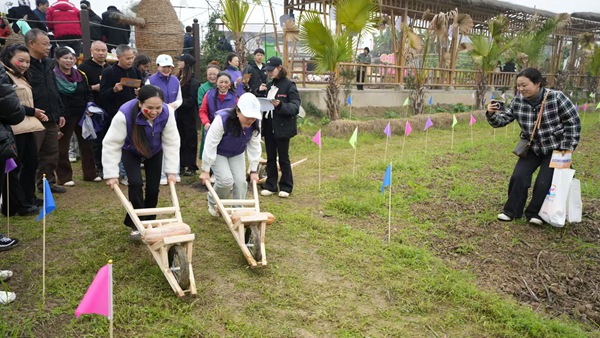 活動現(xiàn)場。涪陵區(qū)江北街道供圖