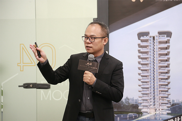 長廈安基集團(tuán)副總建筑師周輝。唐文蕤攝