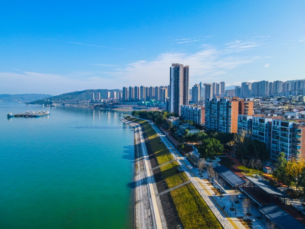 豐都打造現(xiàn)代休閑之城。豐都縣住建委供圖