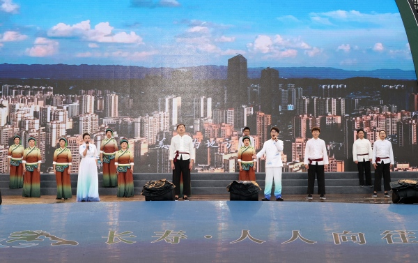比賽現(xiàn)場(chǎng)。長(zhǎng)壽區(qū)委宣傳部供圖