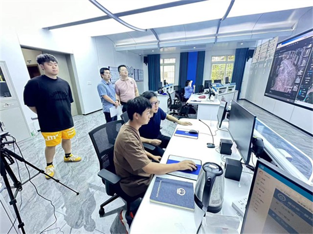 基層指揮中心。德感街道供圖 第1眼TV-華龍網(wǎng)發(fā)