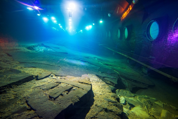 白鶴梁水下博物館。涪陵區(qū)文旅委供圖