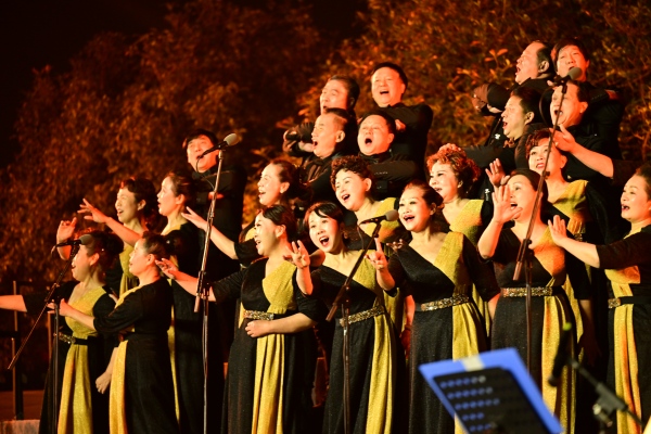 2025南岸新年音樂會合唱表演。郭旭攝