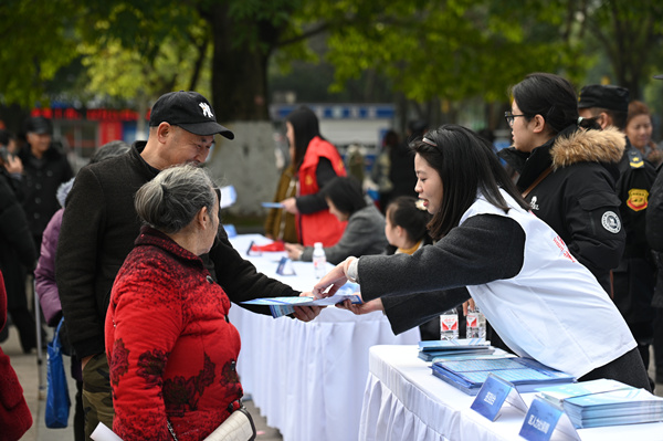 招聘活動(dòng)現(xiàn)場(chǎng)。潼南區(qū)委宣傳部供圖