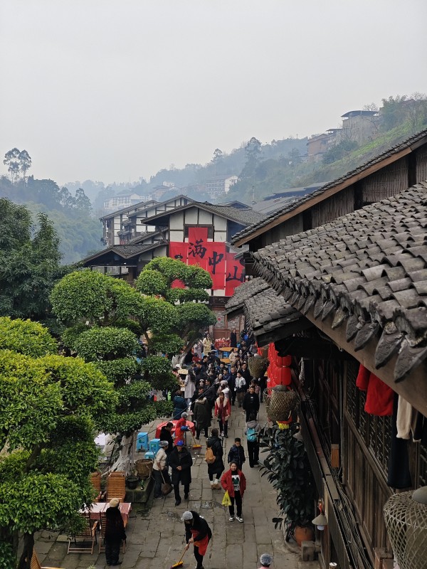 中山古鎮(zhèn)。江津區(qū)委宣傳部供圖
