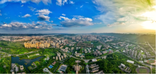 航拍科學城。何超 攝