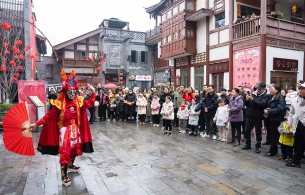 活動現(xiàn)場。李家沱街道辦事處供圖