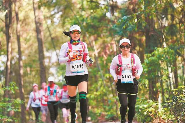 川渝兩地聯(lián)合舉辦古佛山·道林溝棧道越野賽。受訪(fǎng)者供圖