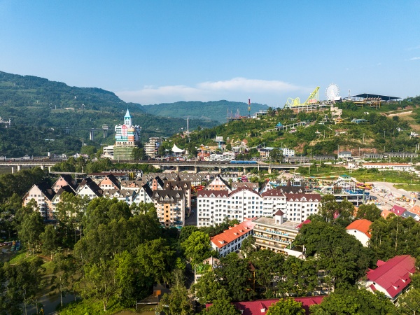 美心紅酒小鎮(zhèn)。景區(qū)供圖