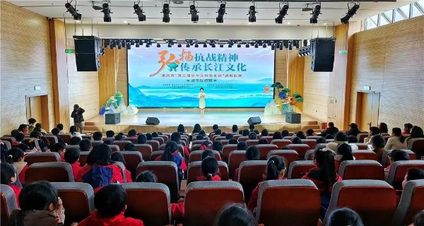 演講比賽現(xiàn)場(chǎng)。孫莎莎攝
