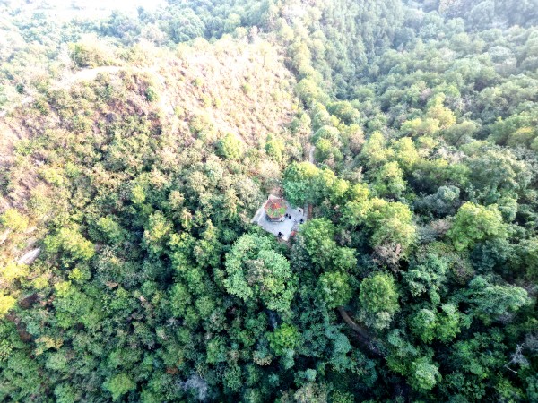 中梁云嶺森林公園。九龍坡區(qū)規(guī)劃和自然資源局供圖