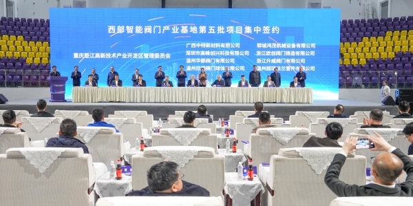 簽約儀式。墊江縣委宣傳部供圖
