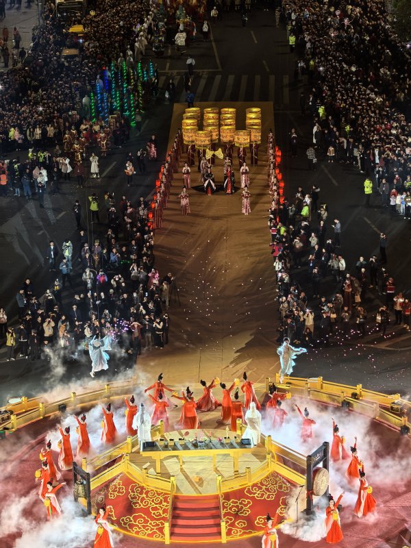 3月29日，2025豐都廟會祈福儀式現(xiàn)場。豐都縣委宣傳部供圖
