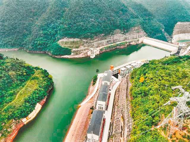重慶蟠龍抽水蓄能電站。