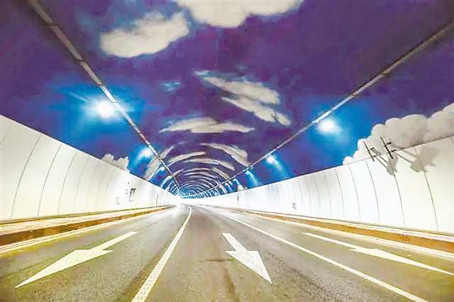 龍洲灣隧道。（受訪者供圖）