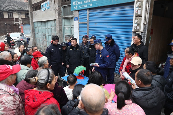 科普活動現(xiàn)場。重慶市涪陵區(qū)消防救援局供圖