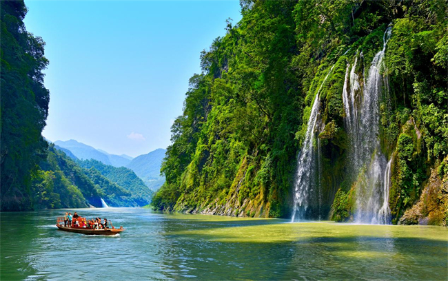 武隆芙蓉江風(fēng)景。武隆喀斯特旅游公司供圖