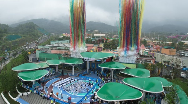 夢界水世界開園。璧山區(qū)委宣傳部供圖