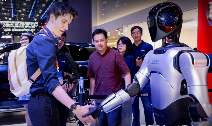 2025國際車展現(xiàn)場。長安汽車供圖