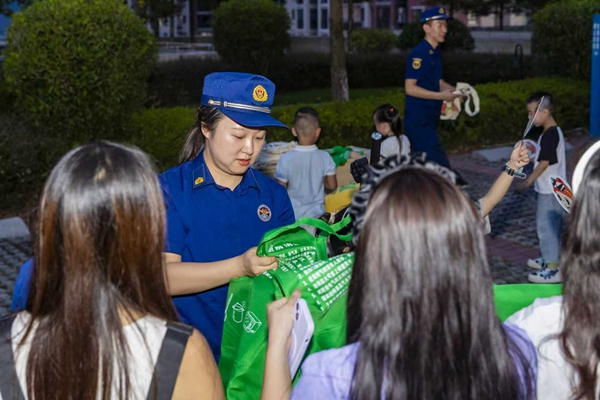活動現(xiàn)場。重慶市涪陵區(qū)消防救援局供圖
