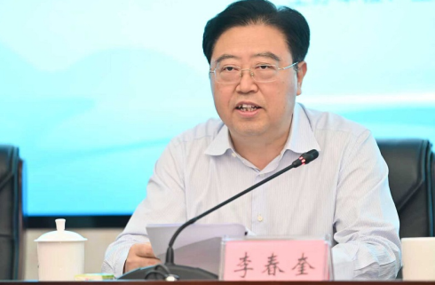 重慶市農(nóng)業(yè)農(nóng)村委主任李春奎致辭。鄒樂(lè)攝