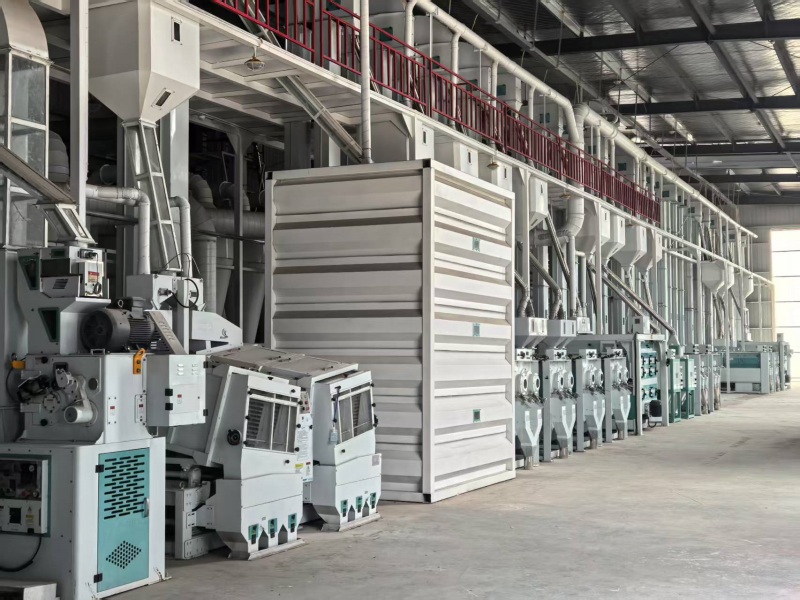 梁平縣瑞豐米業(yè)有限公司生產(chǎn)車間。黃亞輝攝