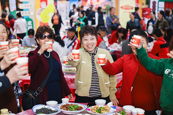 老友生活節(jié)活動(dòng)現(xiàn)場(chǎng)。東原仁知供圖