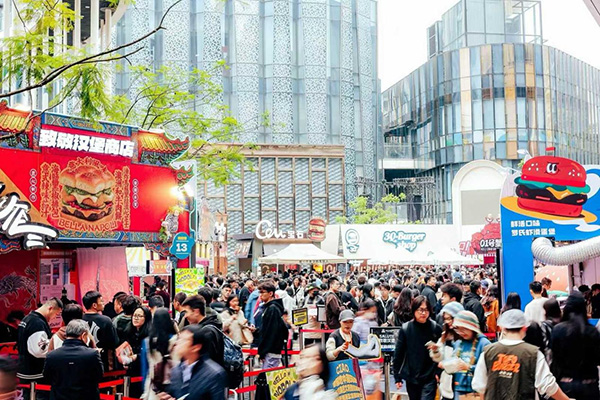 活動現(xiàn)場。重慶時代天街供圖