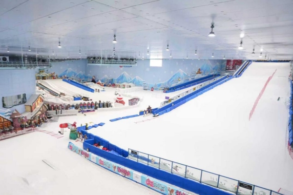 重慶熱雪奇跡雪道。重慶熱雪奇跡供圖